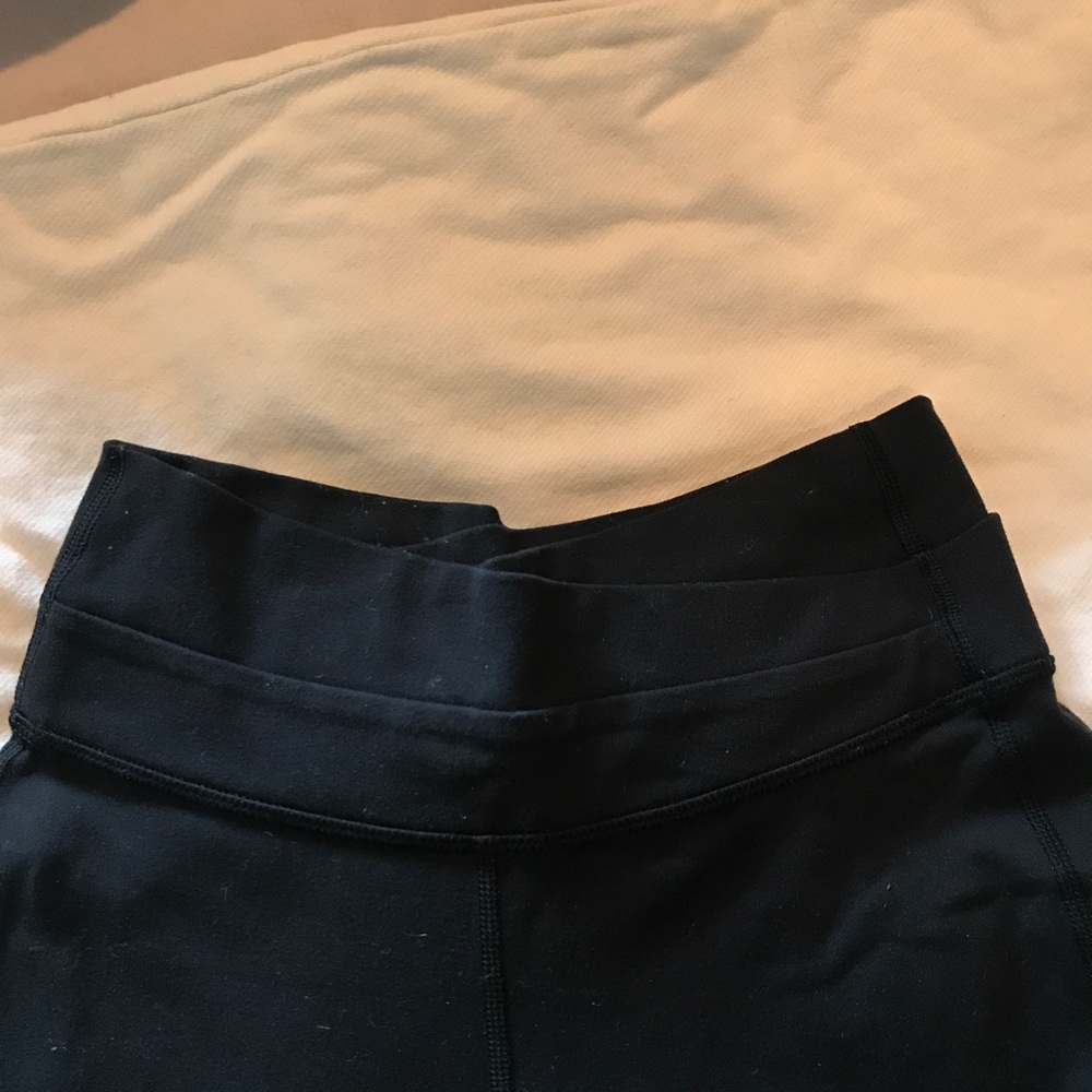 Lulu Lemon fleece-lined yoga pants